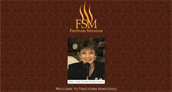 Desktop Screenshot of firestormministry.com